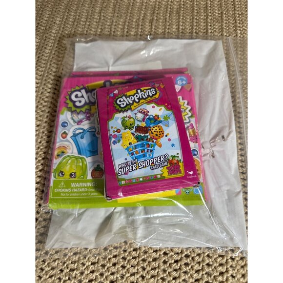 Shopkins Super Shopper Card Game & Sticker Kit Bundle For Kids - Picture 6 of 6